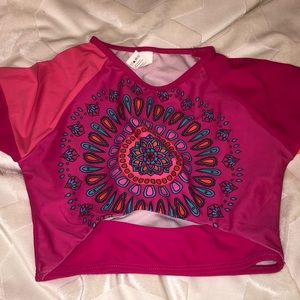 Kids Long Sleeved Bathing Suit Top